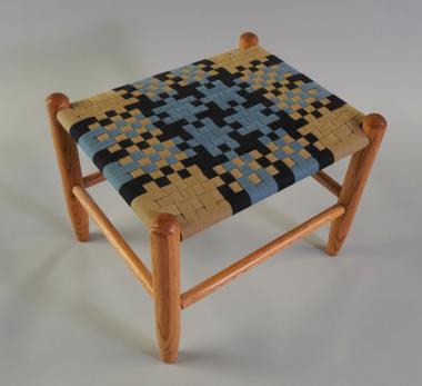 Explorations of Pattern & Design in Chair Seat Weaving