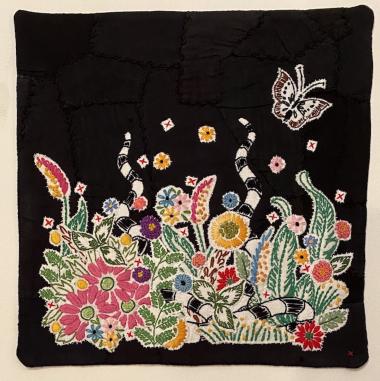 Intuitive Raw-Edge Appliqué and Embroidery Collage