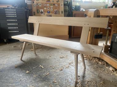 Building a Traditional Church Bench