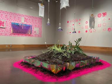 Collaborative Mural: Symbolic Landscape